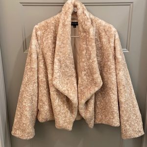 Faux fur coat